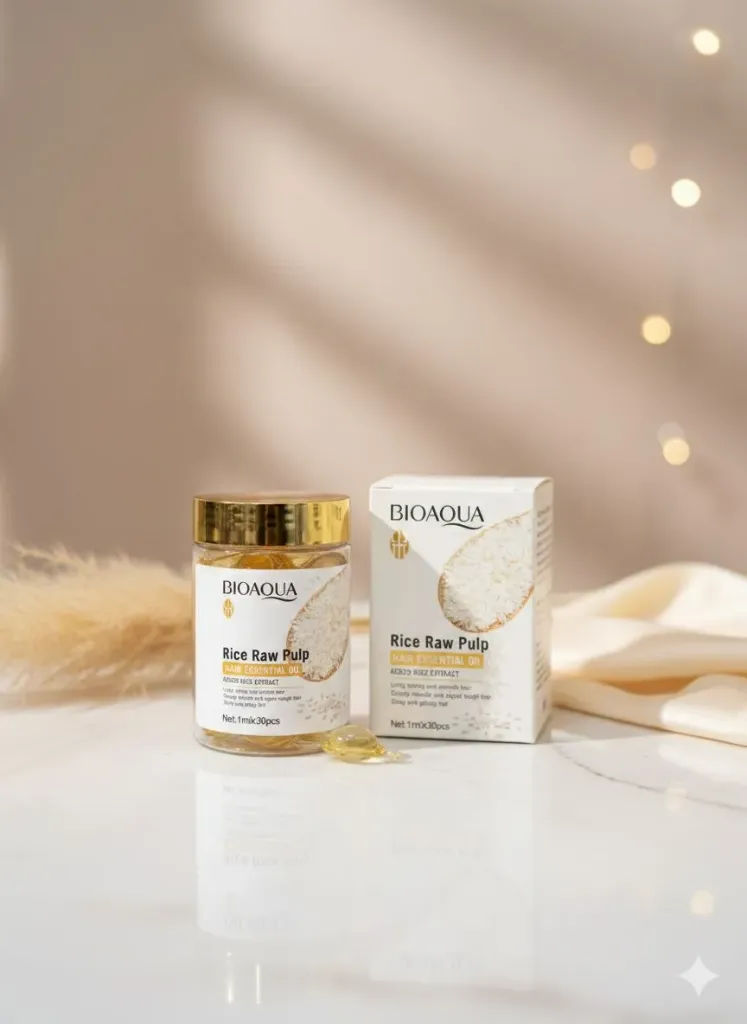 aceite capilar arroz