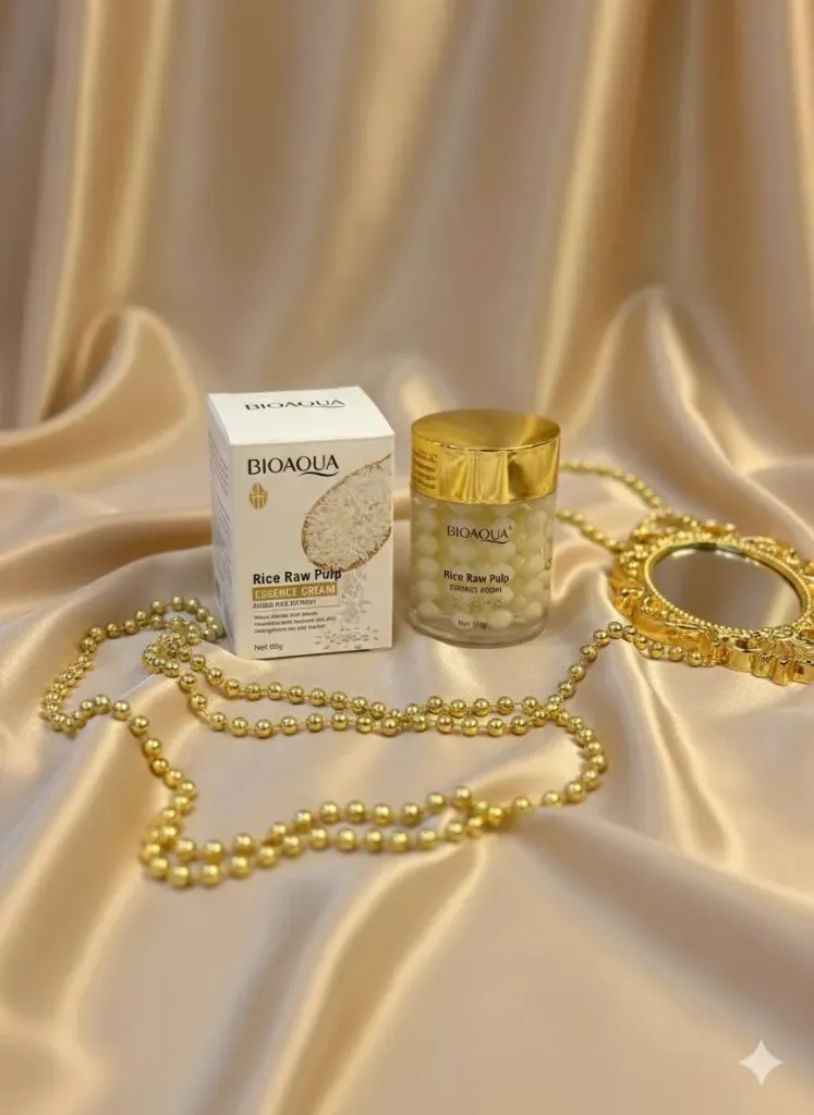 crema esencia gel arroz