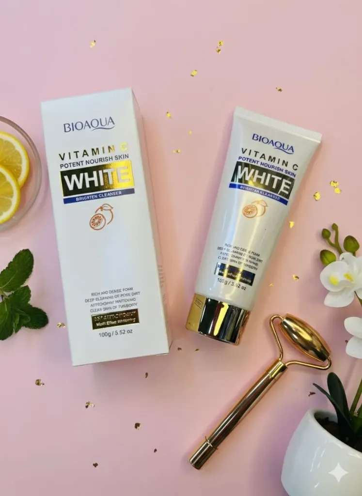 limpiador aclarante vitamina c