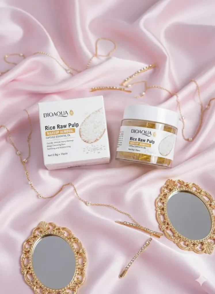 desmaquillante de arroz