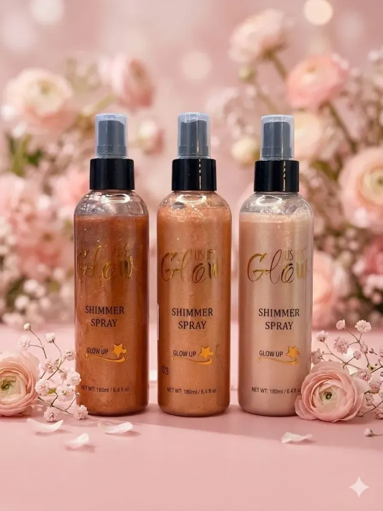 glow shimmer spray ushas